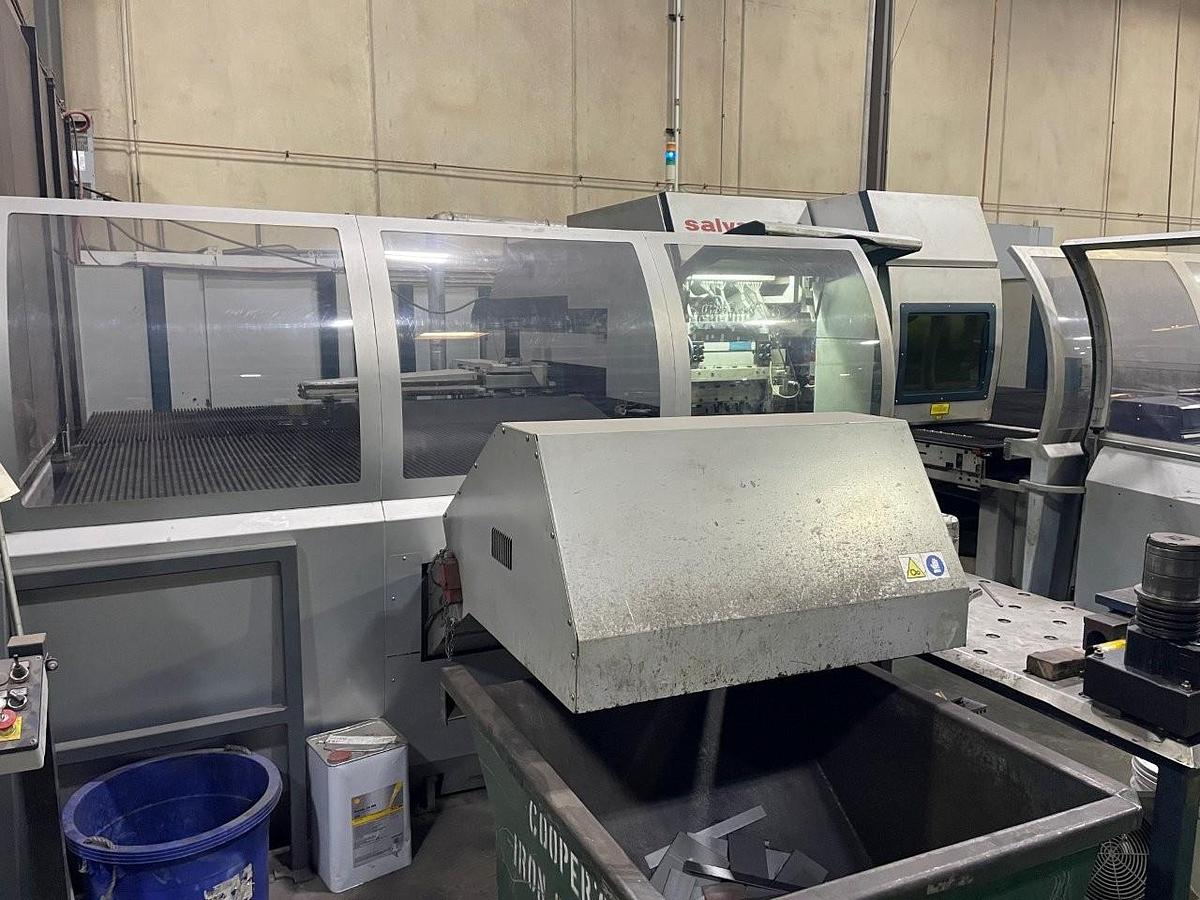 Used 2012 - 22 Ton/2000 Watt Salvagnini SL4 Punch/Laser Combo Machine