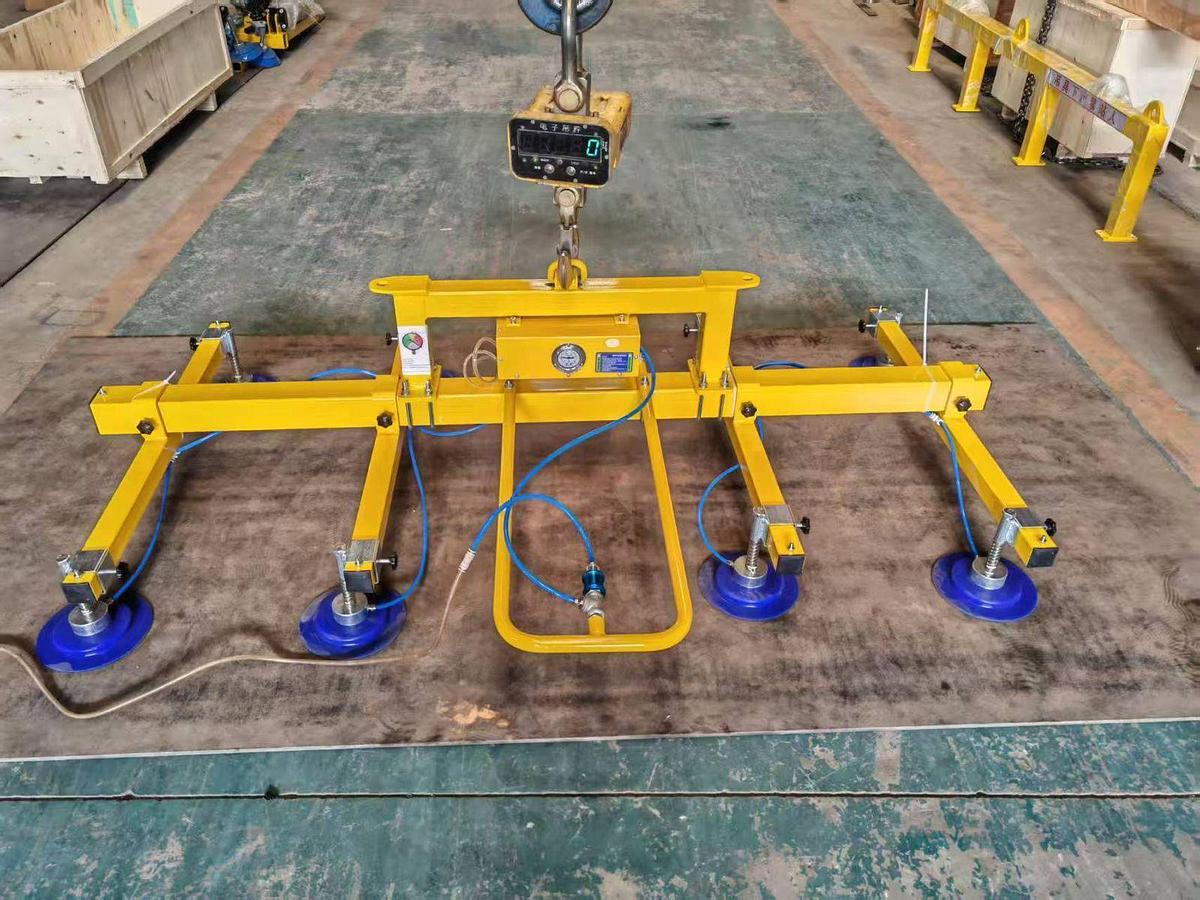 Suction Cup Lifting Device & Hoisting Support for HSG Fiber Laser