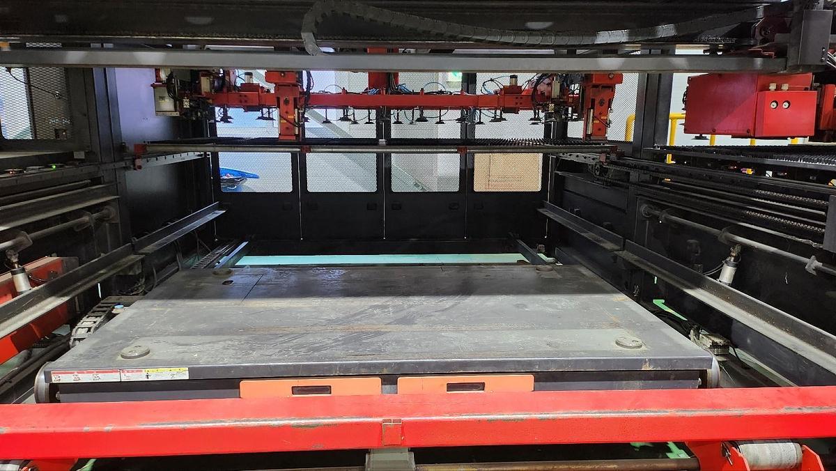 Used 2005 - 22 Ton Amada EM-2510NT CNC Turret Punch w/ASR48M& 7-Shelf Loader