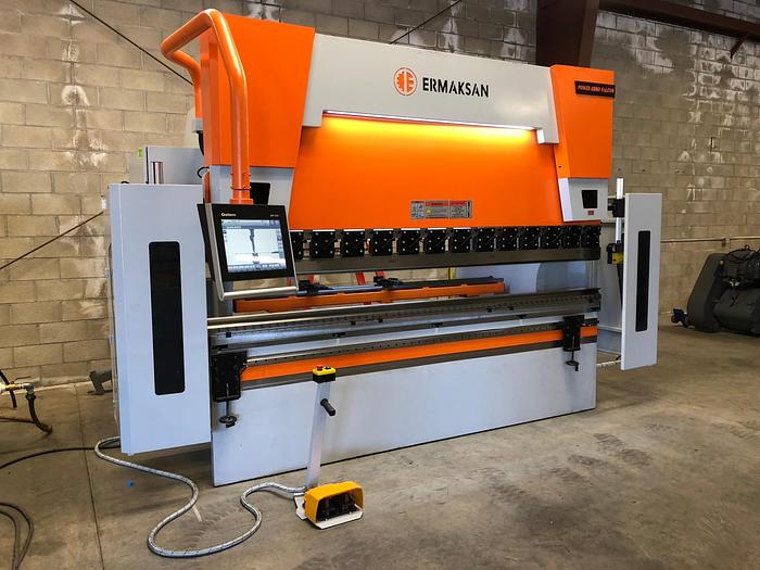 110 Ton x 10.17" Ermak Power Bend Falcon CNC Press Brake