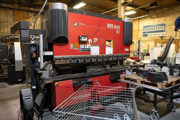 Used 2010 - 88 Ton Amada HDS-8025NT CNC Press Brake