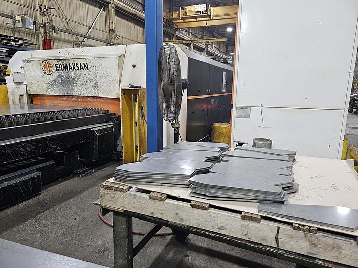 Used 2018 - 6kW Ermak Gen-3 4020 CNC Fiber Laser