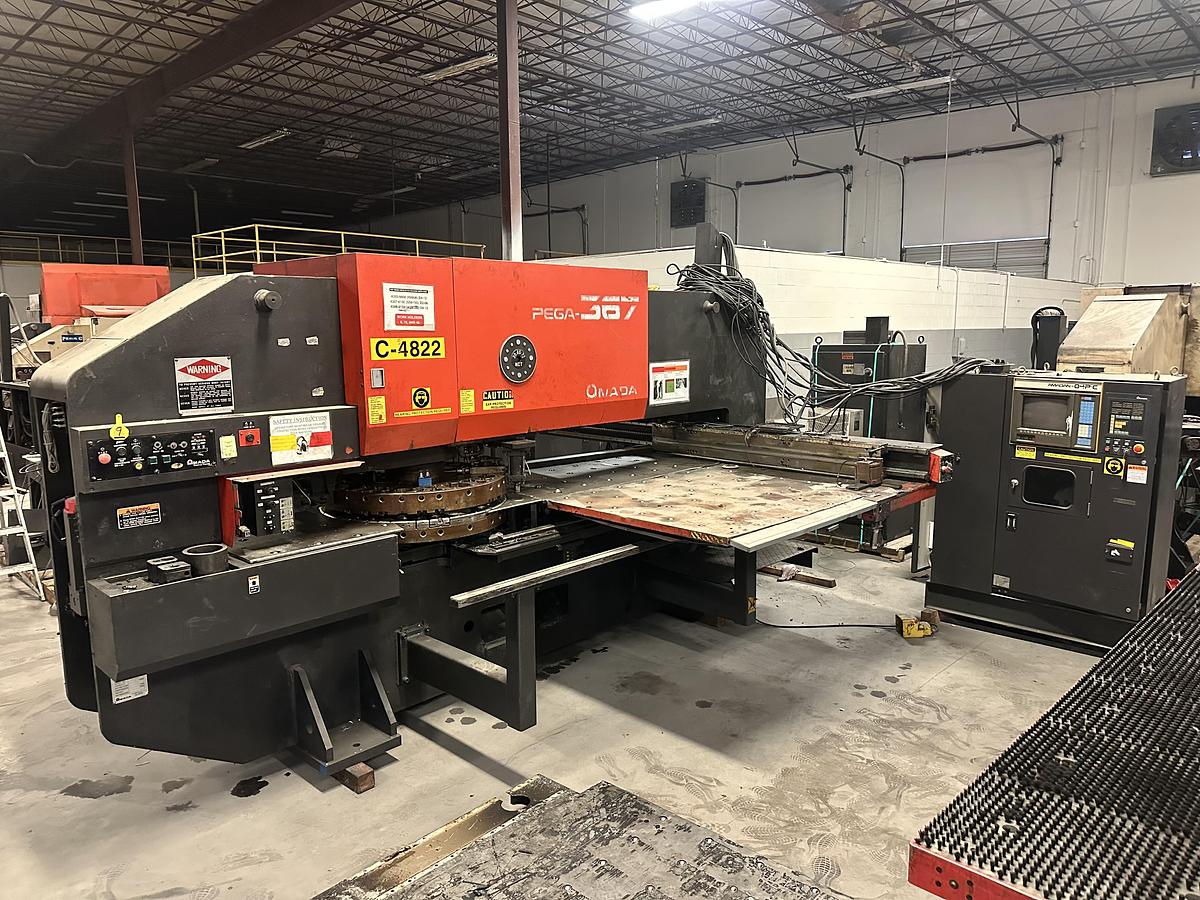 Used 1997 - 33 Ton Amada Pega 357 CNC Turret Punch