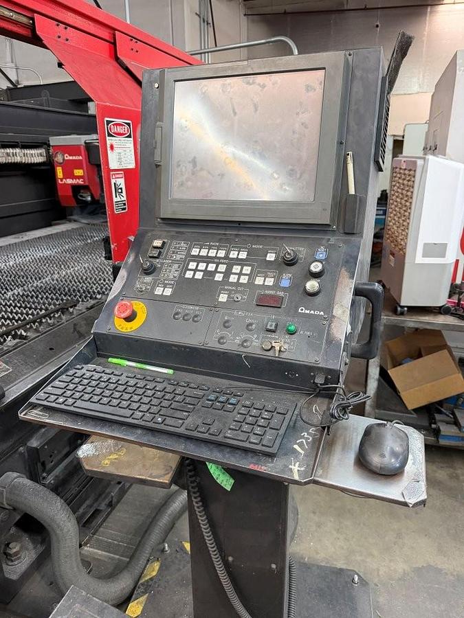 Used 2005 - 4000 Watt Amada FO-3015NT CNC Laser Cutting System