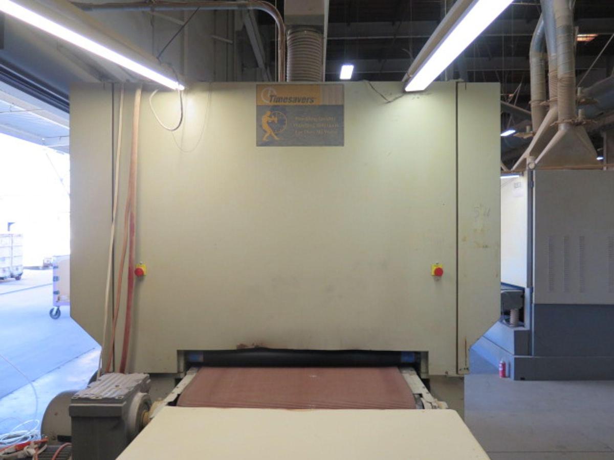 Used Timesaver 2 Head Belt Sander Model 137-2HDCMW