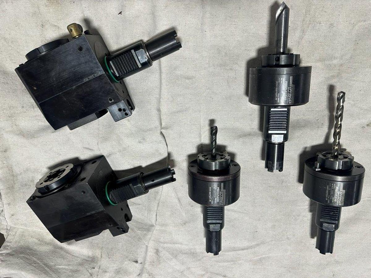 Used Haas Live Tools for ST Lathes - (3) Axial and (2) Radial