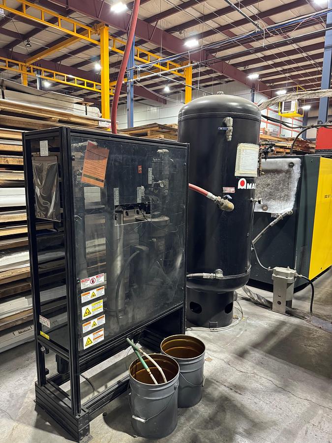 Used 2016 - 6,000 Watt Amada LCG-3015AJ CNC Fiber Laser Cutting System