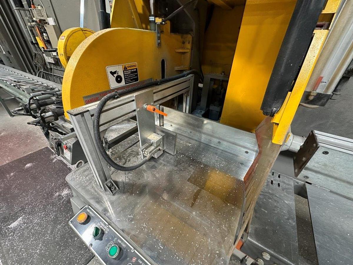 Used Pat Mooney PMI-24D Automatic Non-Ferrous Upcut Saw