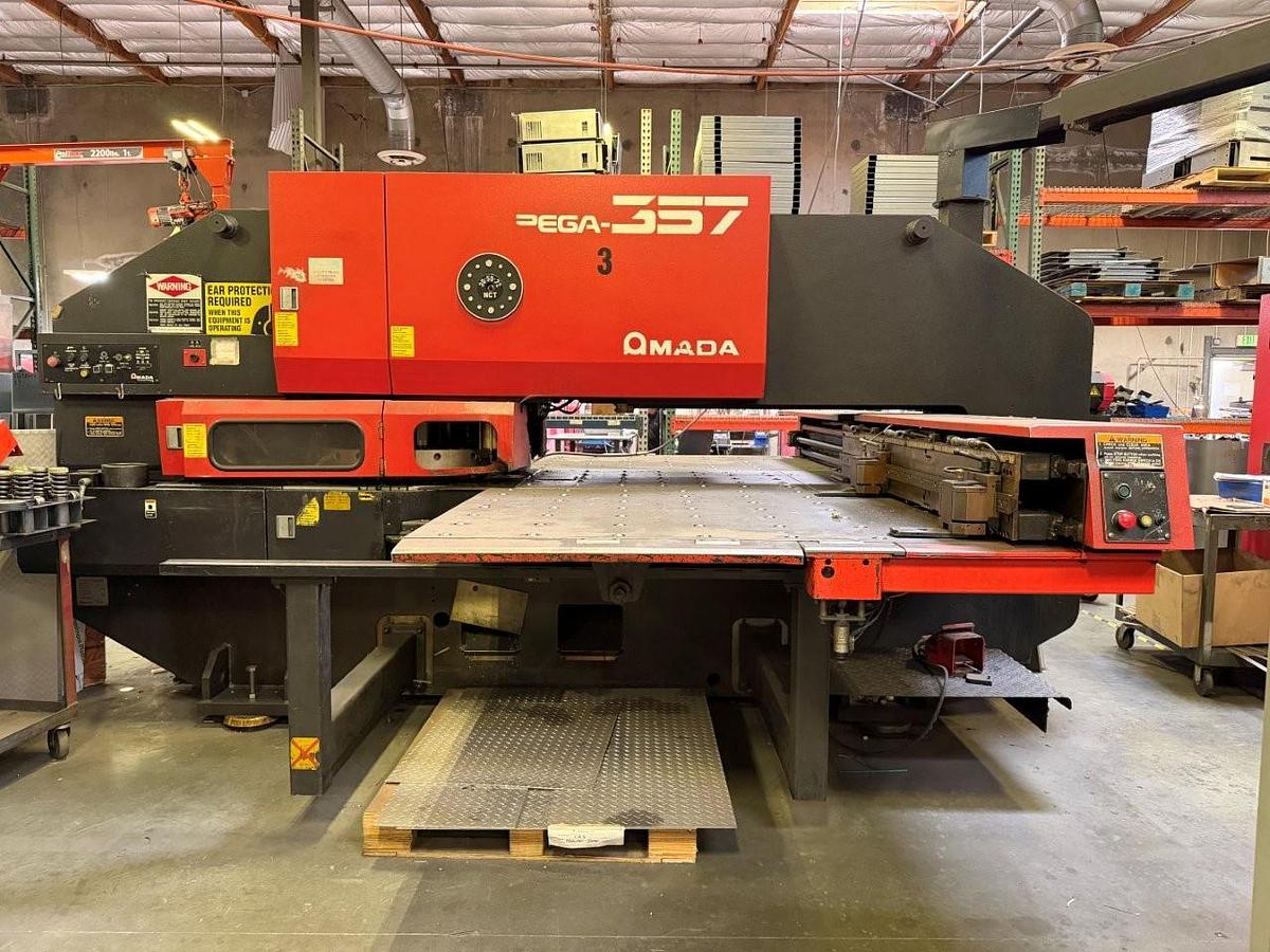 Used 1997 - 33 Ton Amada Pega 357 CNC Turret Punch