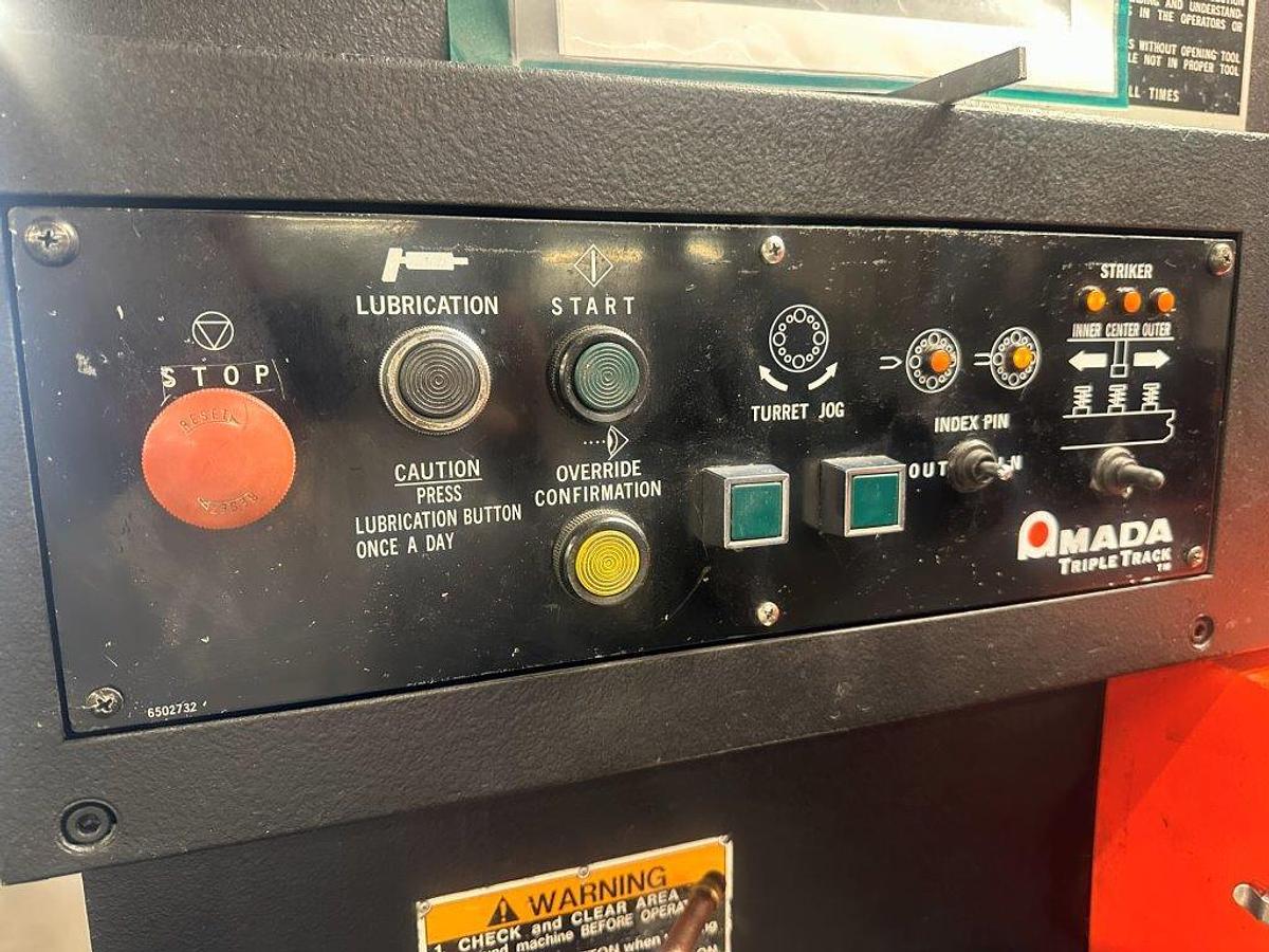 Used 1995 - 33 Ton Amada Pega 357 CNC Turret Punch