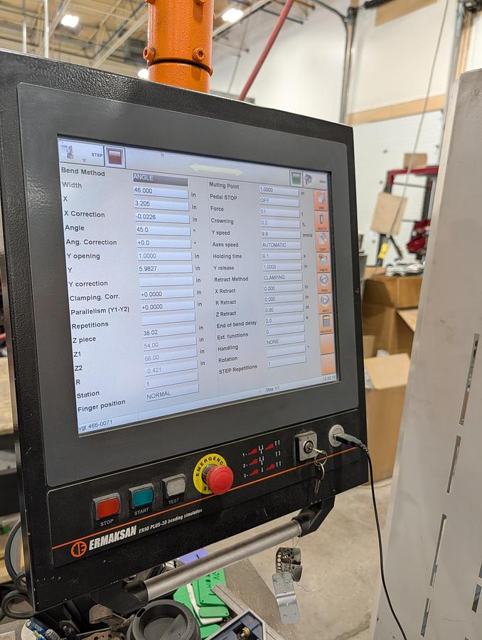 Used 2015 - 149 Ton x 10' Ermak Speed Bend CNC Press Brake