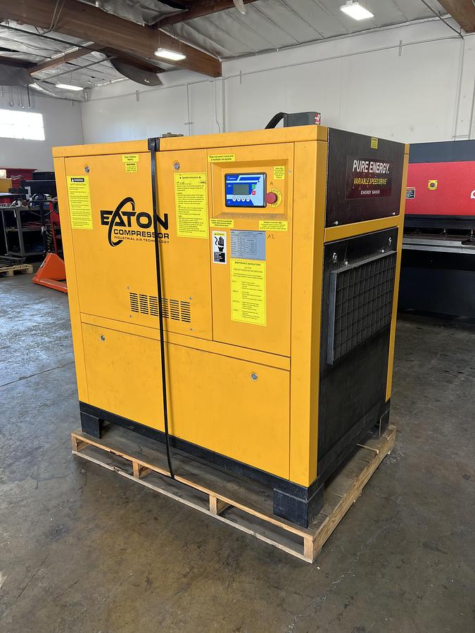 Used Eaton/PolarAir 30HP Rotary Screw Air Compressor