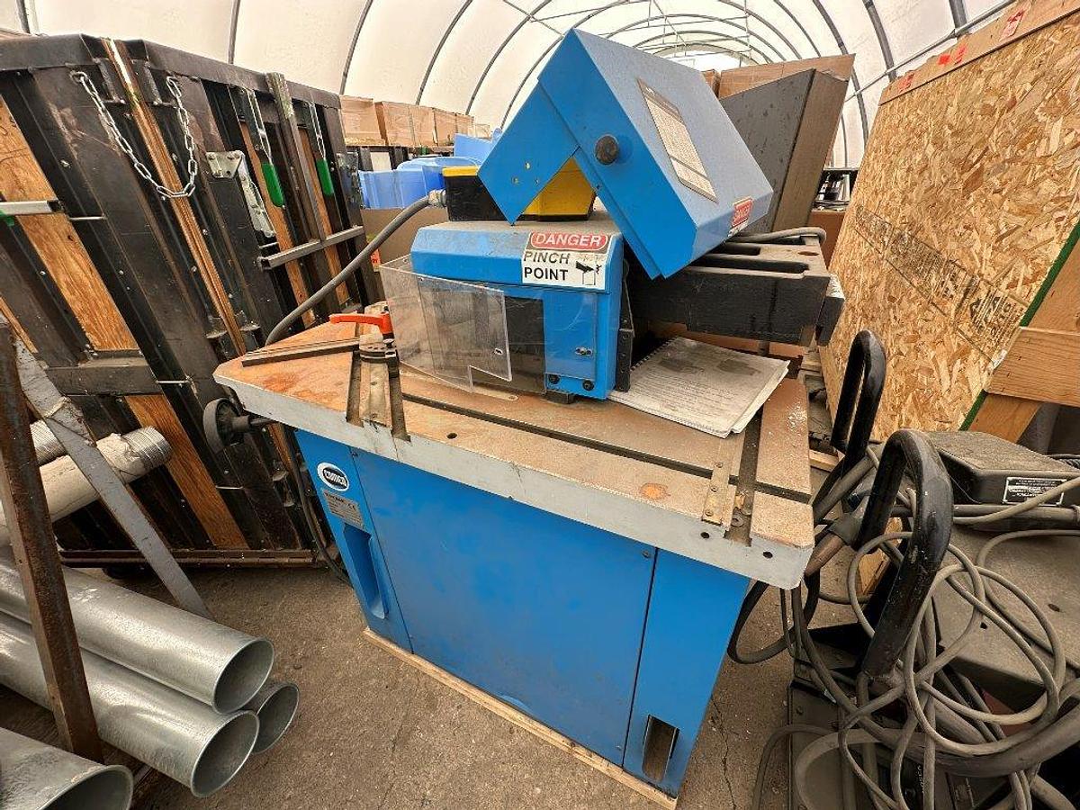 Used 2015 - 1/4" Euromac Hydraulic Notching Machine