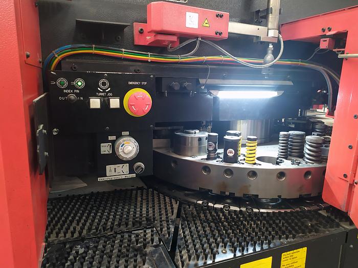 Used 22 Ton Amada EM-255NT CNC Electric/Servo Turret Punch