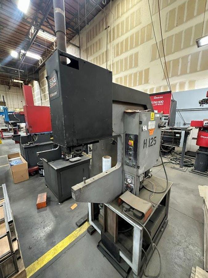 Used 1998 - 8 Ton Haeger 824 Hardware Insertion Press
