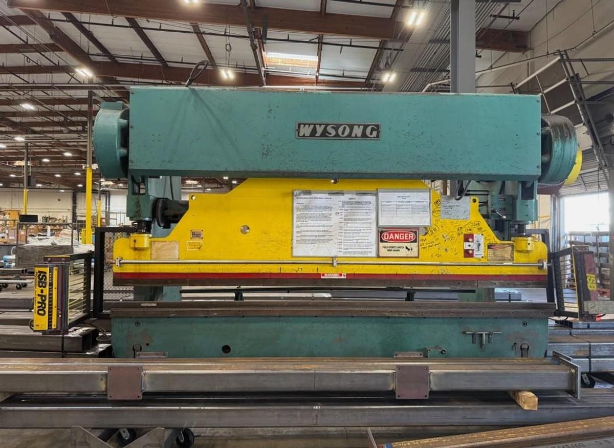 Used 90 Ton x 12' Wysong Mechanical Press Brake