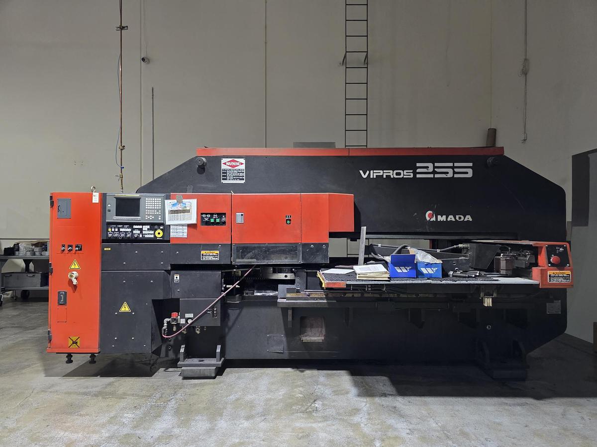 Used 2000 - 22 Ton Amada Vipros 255 CNC Turret Punch
