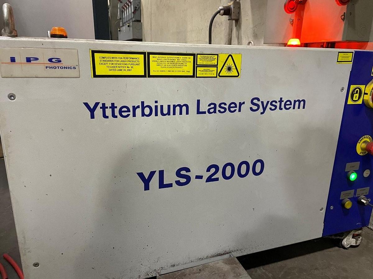 Used 2012 - 22 Ton/2000 Watt Salvagnini SL4 Punch/Laser Combo Machine