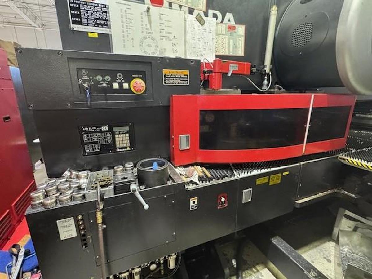 Used 2003 - 22 Ton Amada EM-2510NT CNC Turret Punch