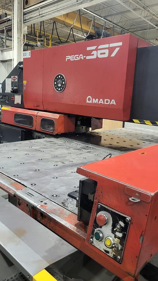 Used 1991 - 33 Ton Amada Pega 367 CNC Turret Punch