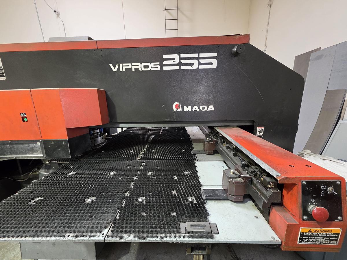 Used 2000 - 22 Ton Amada Vipros 255 CNC Turret Punch