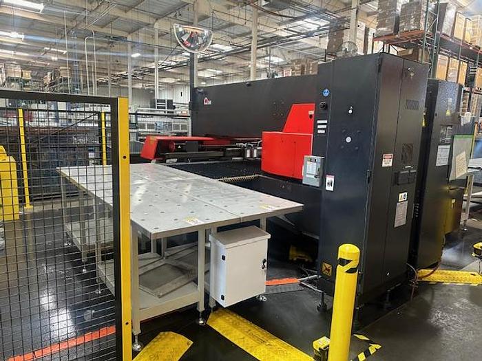 Used 22 Ton Amada EM-255NT CNC Electric/Servo Turret Punch