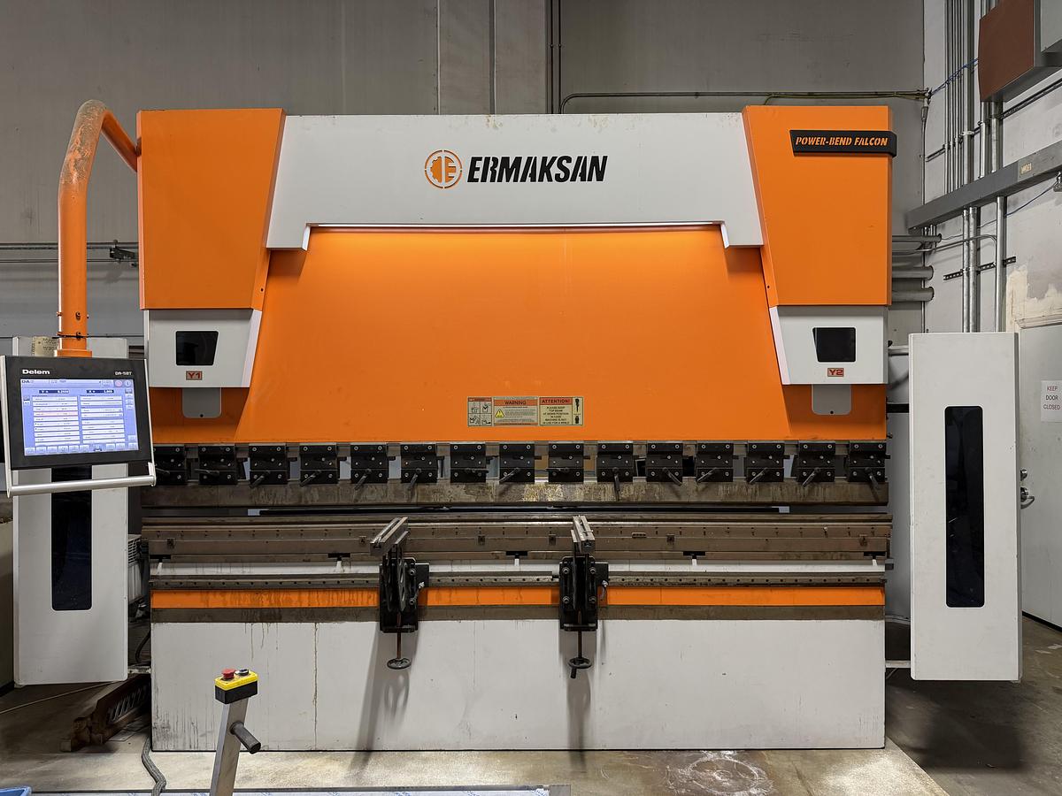 Used 150 Ton x 10.17" Ermak Power Bend Falcon CNC Press Brake