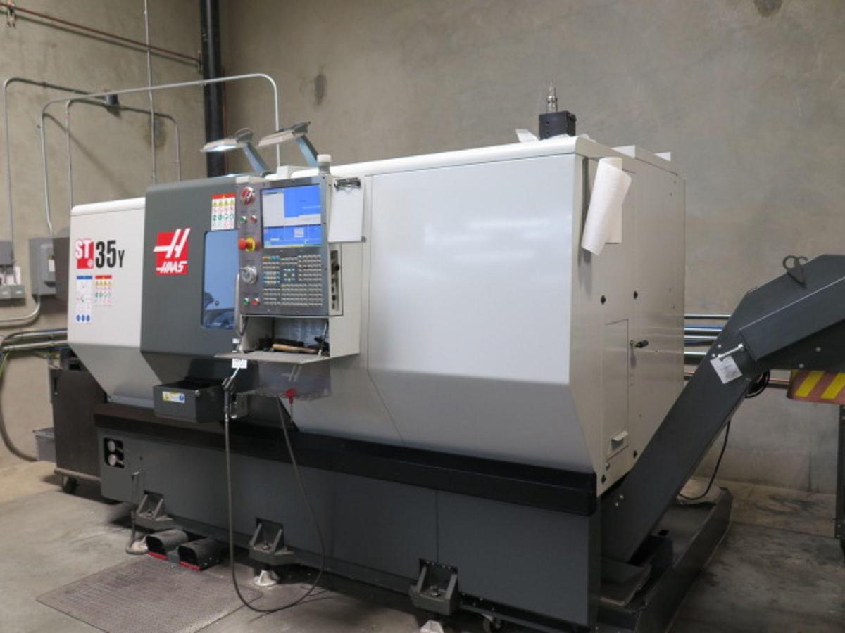 Used 2017 - Haas ST-35Y CNC Turning Center