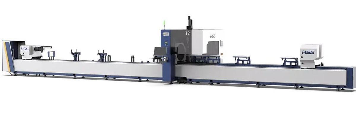 3000 Watt HSG T2-9060S CNC Fiber Tube Laser Cutting System *NEW*