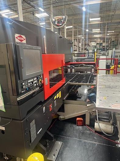 Used 22 Ton Amada EM-255NT CNC Electric/Servo Turret Punch