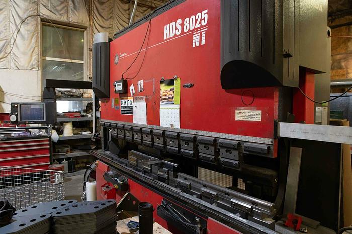 Used 2010 - 88 Ton Amada HDS-8025NT CNC Press Brake