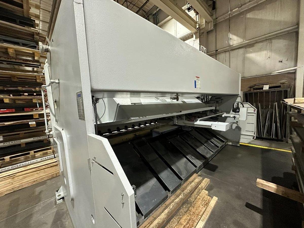 Used 2008 - 3/8" x 13' Ermak CNC Hydraulic Shear