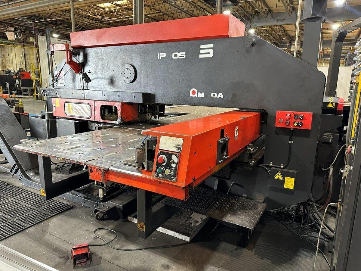 Used 1995 - 33 Ton Amada Vipros 357 CNC Turret Punch