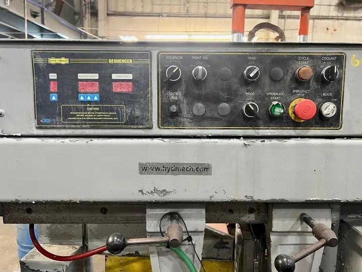 Used 2003 - 16x18" Hyd-Mech S-23P Semi-Automatic Horizontal Mitering Bandsaw