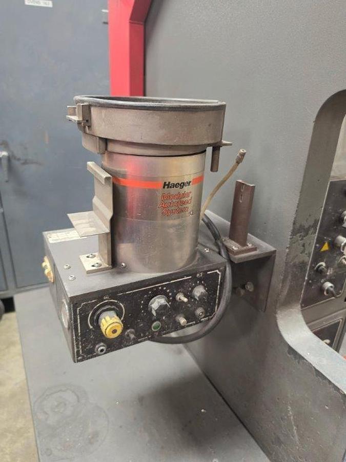 Used 1999 - 8 Ton Haeger 824 Plus 1-H Hardware Insertion Press