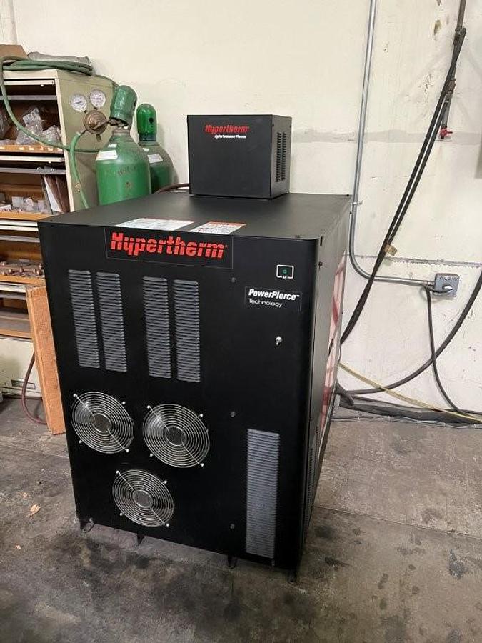 Used 2010 - 6' x 12' Cutting System Inc RAPTOR CNC High Def Plasma Cutting Machine