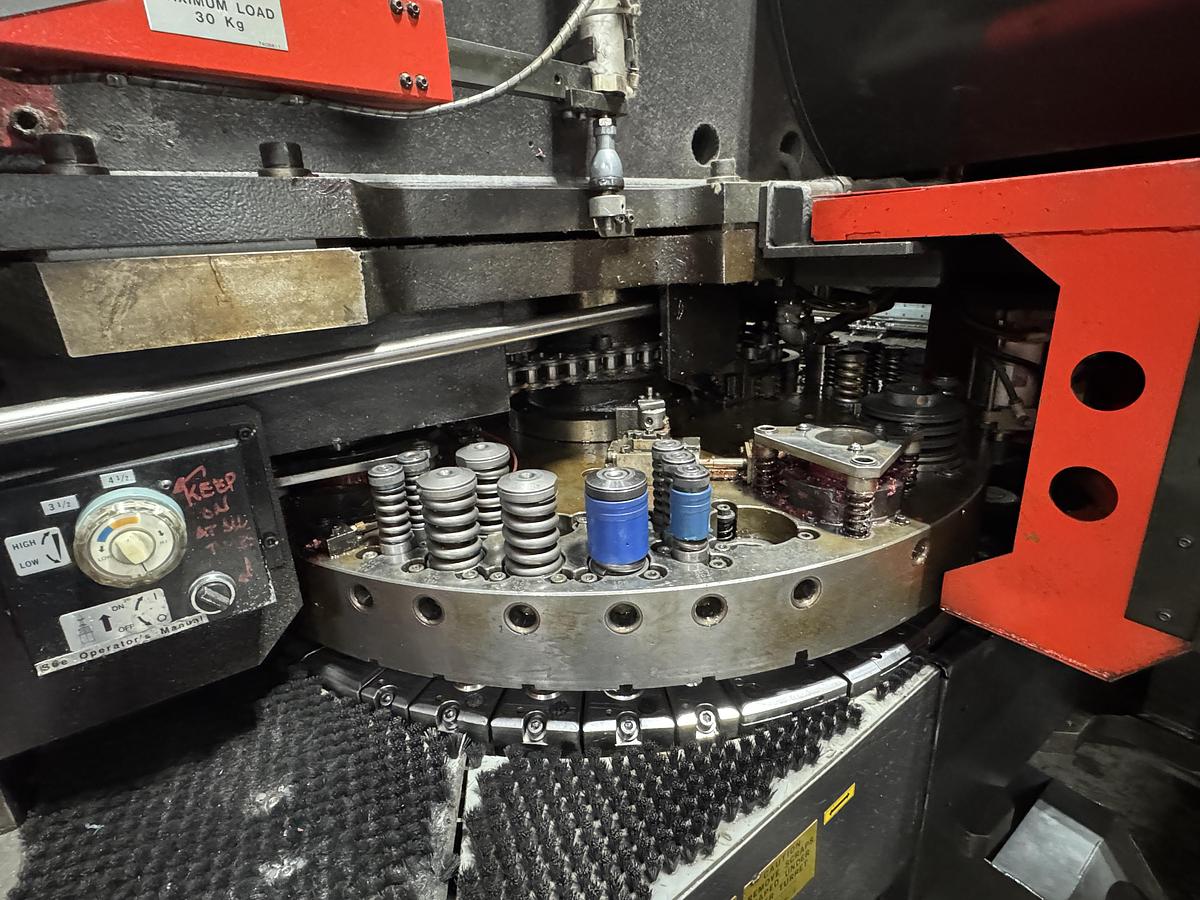 Used 2005 - 33 Ton Amada EMK-3610NT Servo Driven CNC Turret Punch