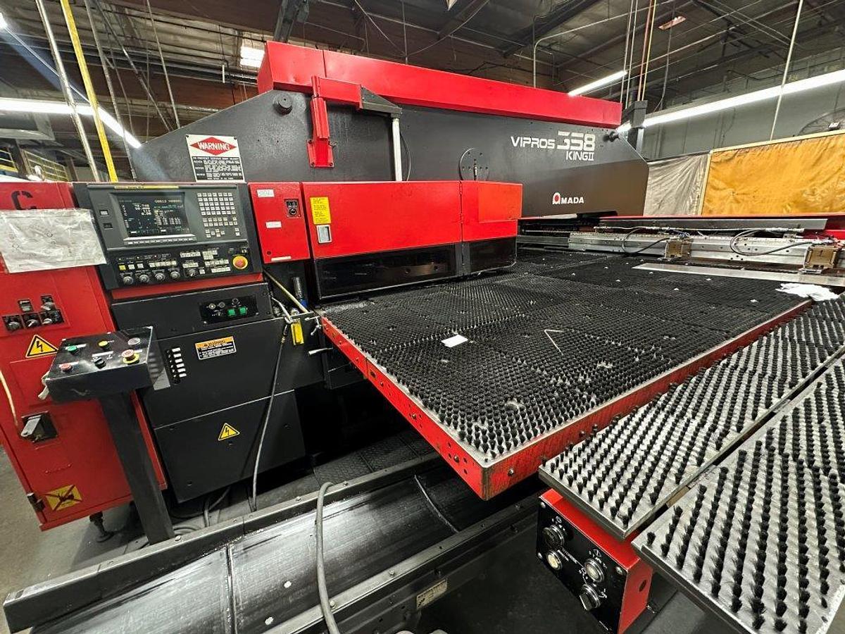 Used 2000 - 33 Ton Amada Vipros 358 King II CNC Turret Punch