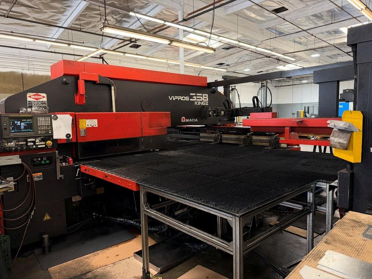Used 1998 - 33 Ton Amada Vipros 358 King II CNC Turret Punch