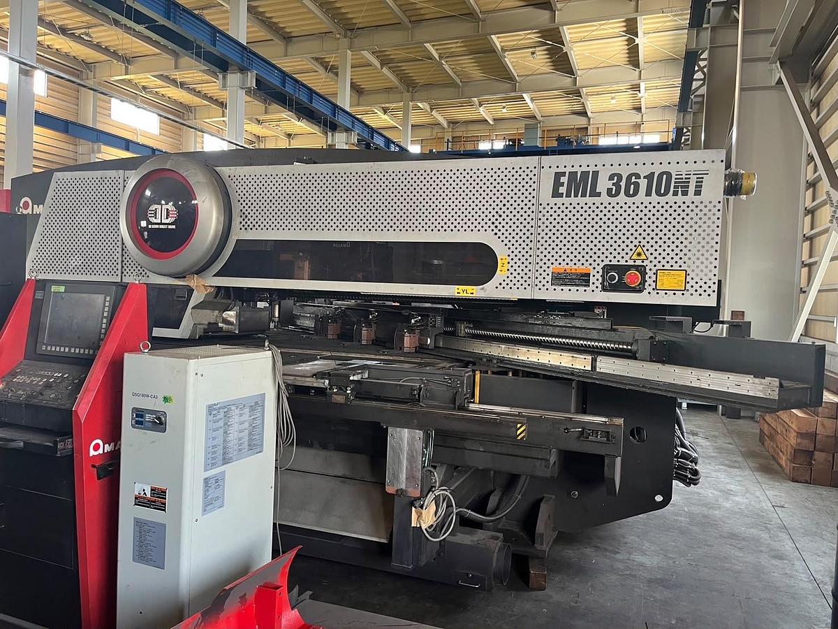 Used 2013 - 33 Ton/4,000 Watt Amada EML-3510NT CNC Punch/Laser Combo Machine