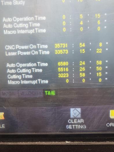 Used 2012 - 4000 Watt Mazak Optiplex 3015 Laser Cutting System