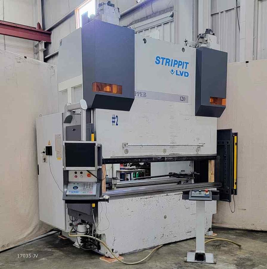 Used 2000 - 120 Ton x 8' Strippit LVD 120BH08 CNC Press Brake