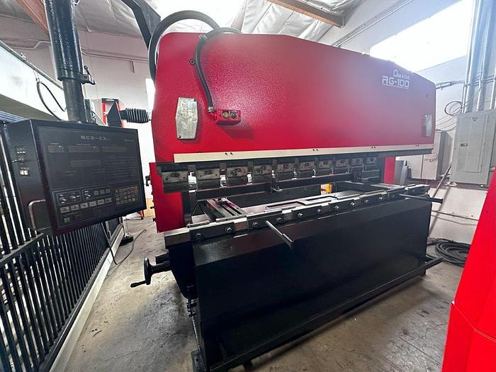 Used 1989 - 110 Ton Amada RG-100 CNC Press Brake