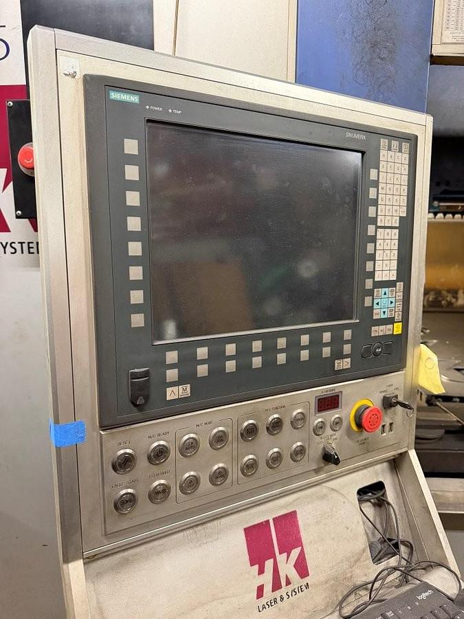 Used 2014 - 4000 Watt HK PL3015 CNC Fiber Laser Cutting System