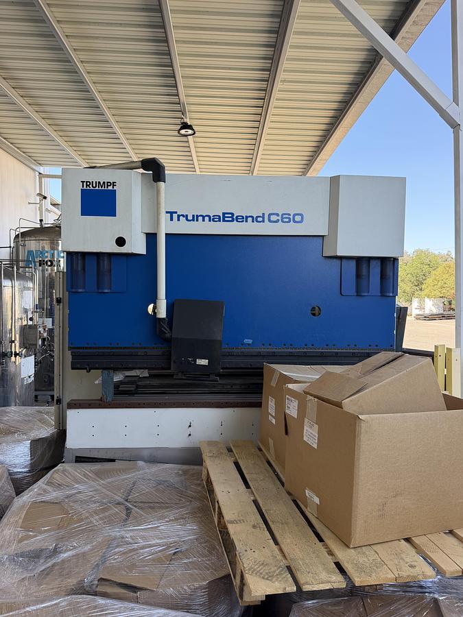 Used 2004 - 66 Ton Trumpf C-60 CNC Press Brake