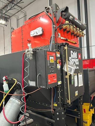 Used 2015 - 2000 Watt Amada ENSIS 3015-AJ Fiber Laser