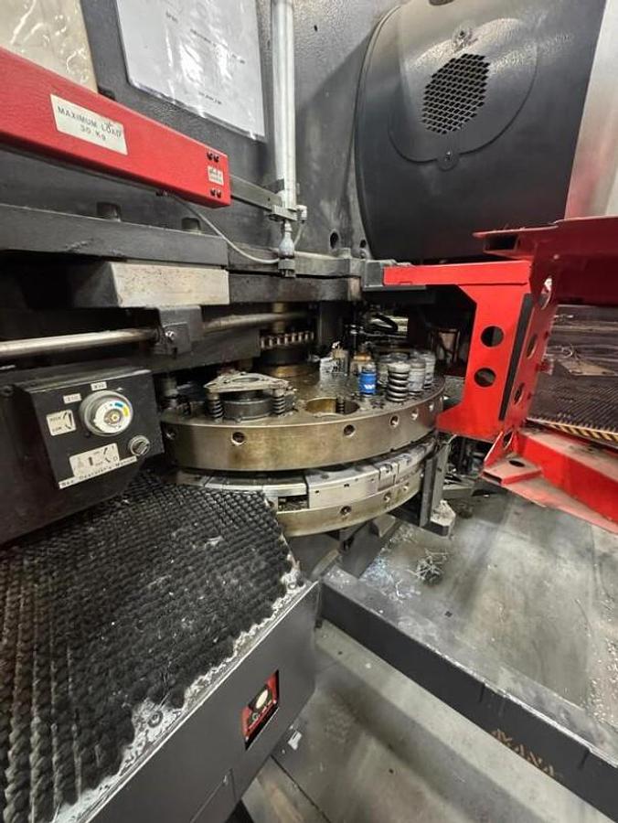 Used 2005 - 33 Ton Amada EMK-3610NT Servo Driven CNC Turret Punch
