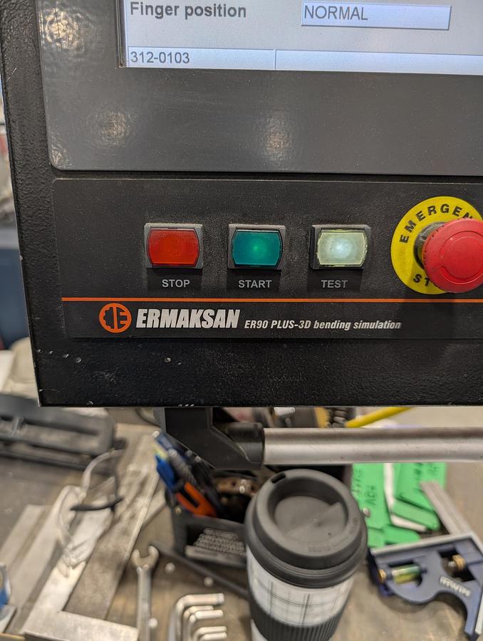 Used 2015 - 149 Ton x 10' Ermak Speed Bend CNC Press Brake