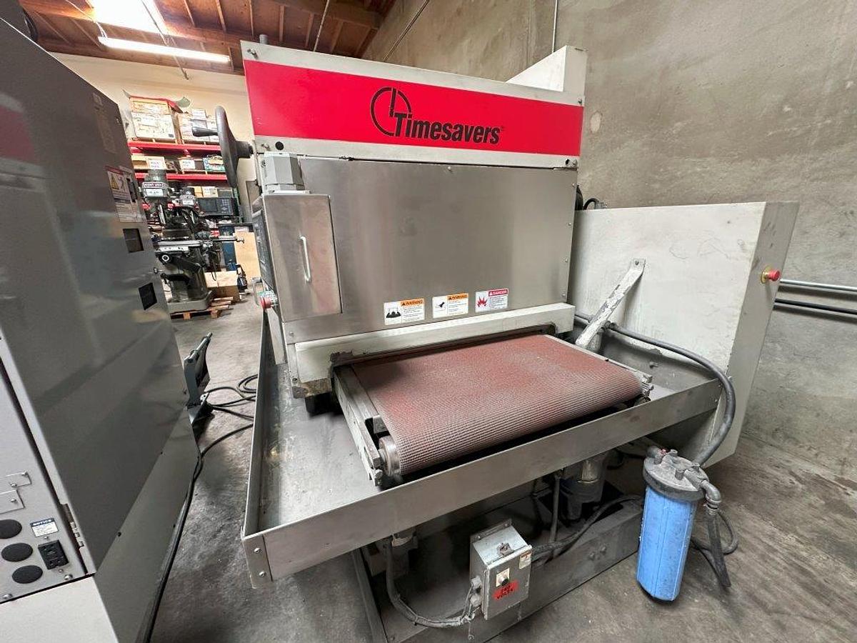 Used 37" Timesaver 137-HDMW Wet Grinding/Graining Machine