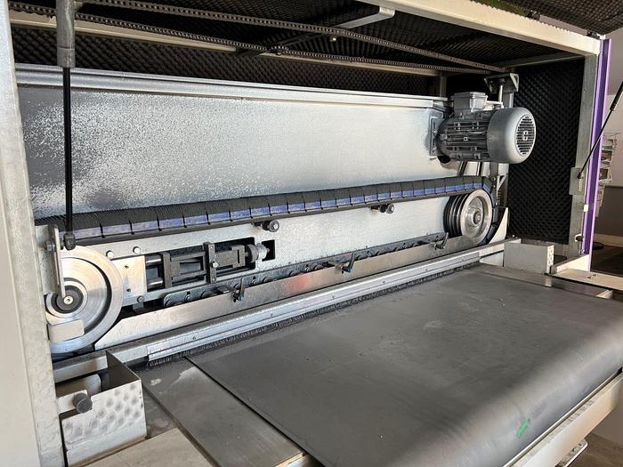 Used 2017 - 63" NS Maquinas DM1600C Deburring/Edge Rounding Machine